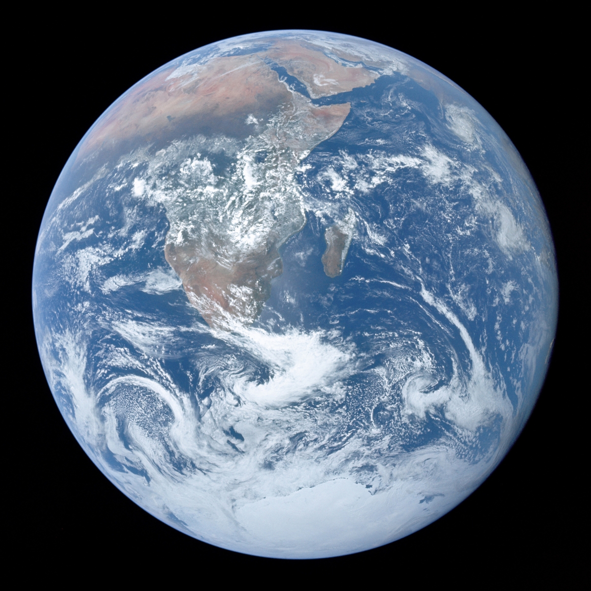 Blue Marble Photo from Apollo 17